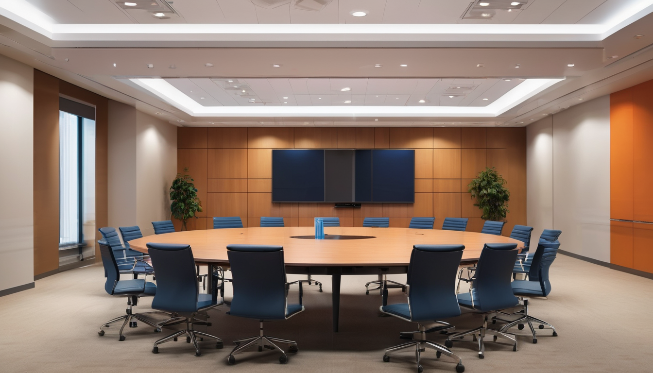 Book presentation meeting room