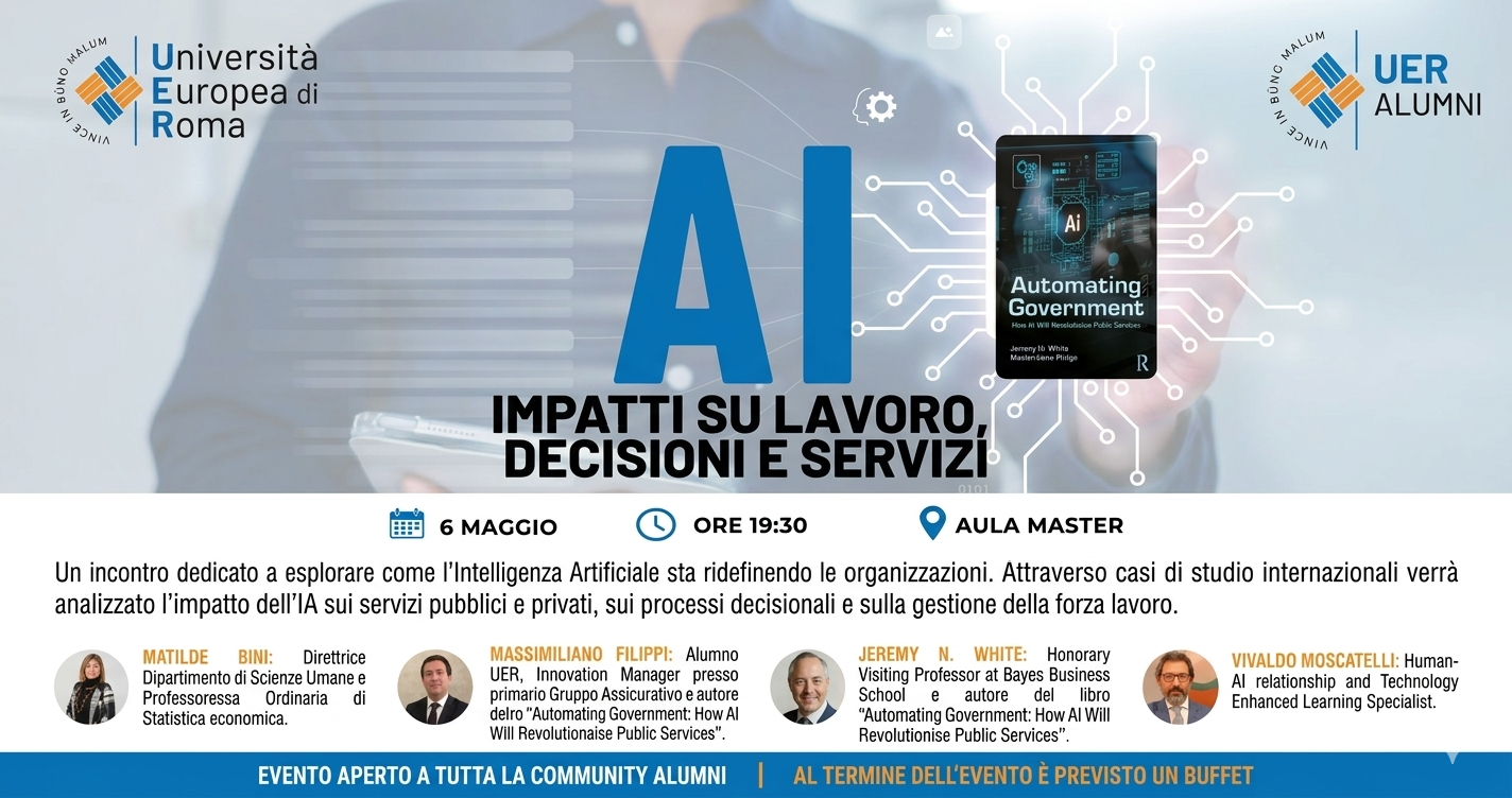 AI event at the European University of Rome